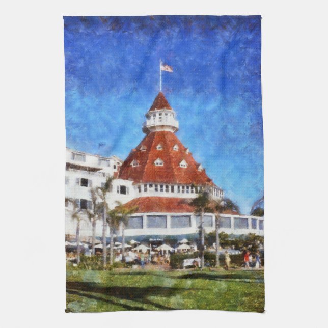 Hotel Del Coronado Handtuch (Vertikal)