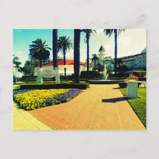 Hotel Del Coronado San Diego, Kalifornien. Postkarte