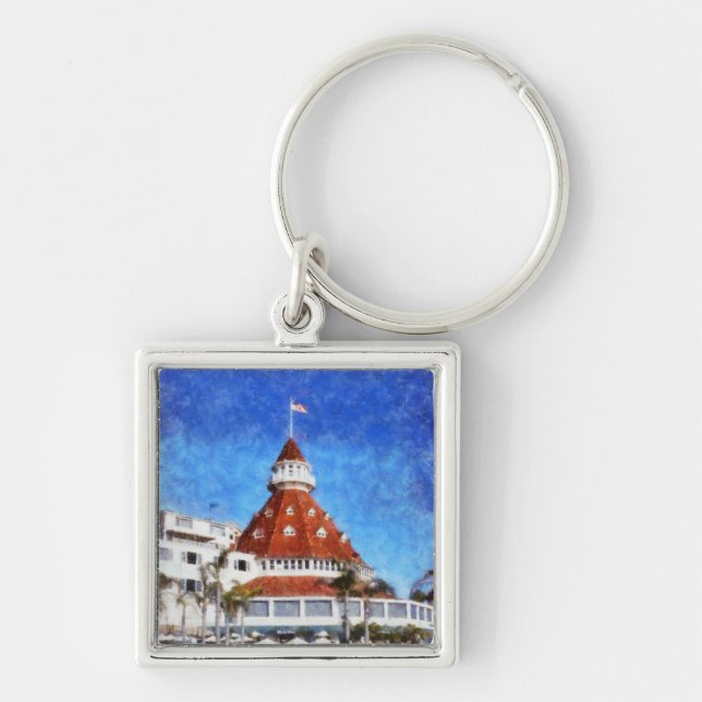 Hotel Del Coronado Schlüsselanhänger (Vorne)