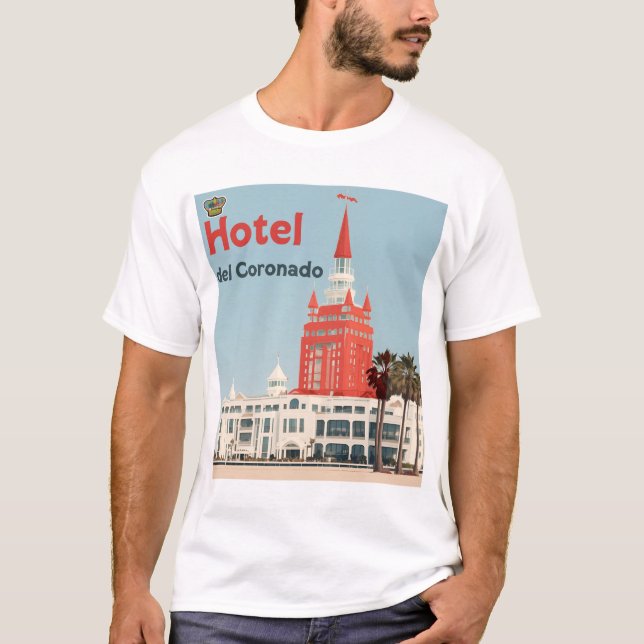 Hotel Del Coronado T-Shirt (Vorderseite)