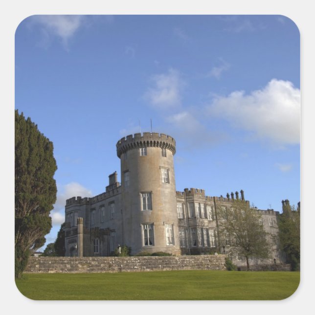 Hotel Dromoland Castle Quadratischer Aufkleber (Vorderseite)