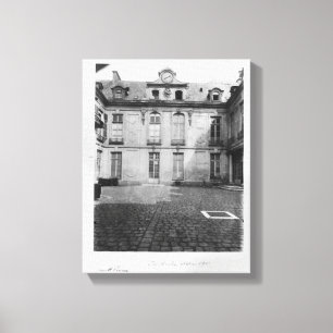 Hotel du Grand Veneur in Ruede Paris 60 Leinwanddruck
