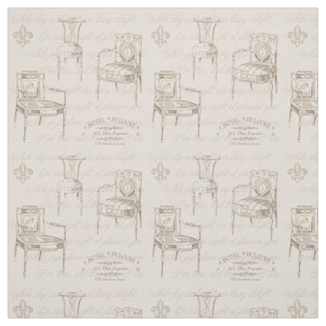 Hotel Dulocke Fabric Stoff (Muster)