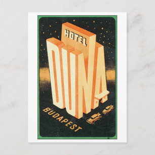Hotel Duna, Budapest Postkarte
