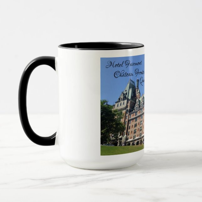 Hotel Fairmont Chateau Frontenac Quebec Tasse (Links)