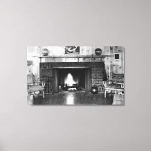 Hotel Florenz, Oregon Regan Lobby-Ansicht Leinwanddruck