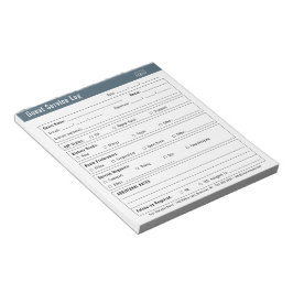 Hotel-Gästeservice-Log-Logo Minimalistisch Notizblock