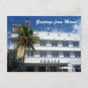 Hotel Grüße miami Postkarte