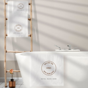 Hotel Guest House Nom commercial Logo blanc