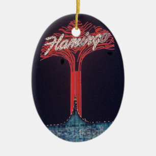 Hotel Las Vegas Flamingo Keramikornament