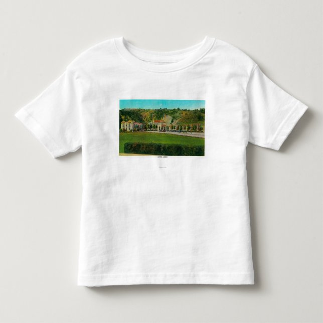 Hotel Lebec und GroundsRidge Weg, CA Kleinkind T-shirt (Vorderseite)