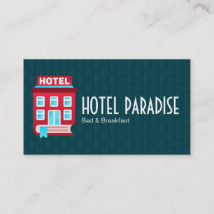 Hotel Logo buchen Bed & Breakfast Visitenkarte