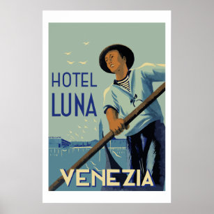 Hotel Luna (Venezia Italien) Poster