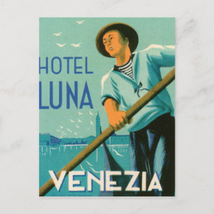 Hotel Luna Venezia Postkarte