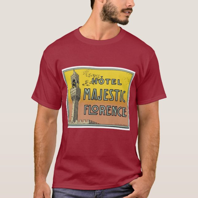 Hotel majestätisches Florenz T-Shirt (Vorderseite)