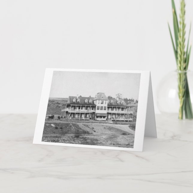 Hotel Minnekahta in heiße Quellen, Sd-Fotografie Karte (Vorderseite)