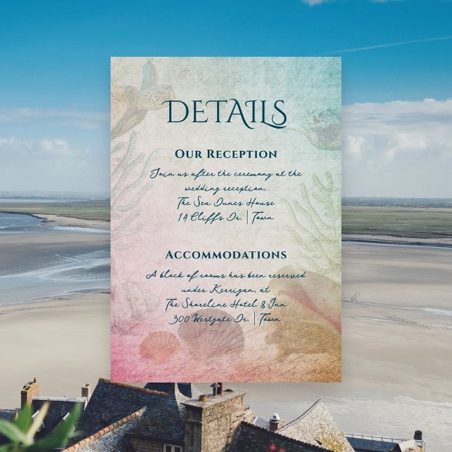 Hotel mit Meerblick Details Empfang Begleitkarte (Von Creator hochgeladen)