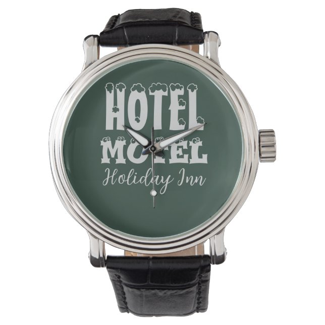 Hotel Motel Holiday Inn. Sugarhill Gang. Rappers Armbanduhr (Vorderseite)