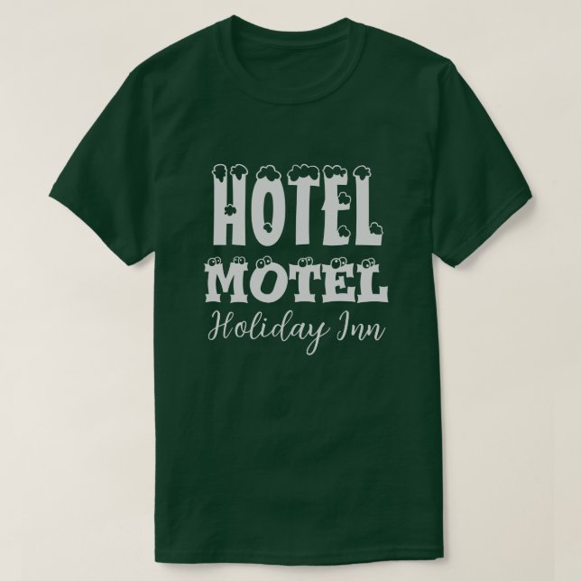 Hotel Motel Holiday Inn. Sugarhill Gang. Rappers T-Shirt (Design vorne)