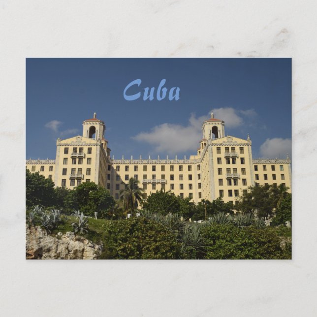 Hotel Nacional in Havanna, Kuba Postkarte (Vorderseite)