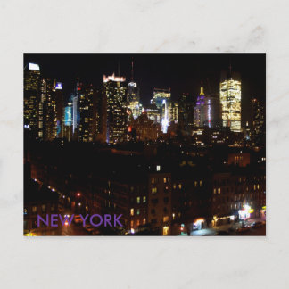 Hotel, NEW YORK Postkarte