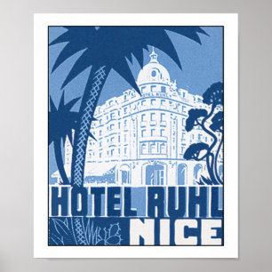 Hotel Nizza Ruhl Poster