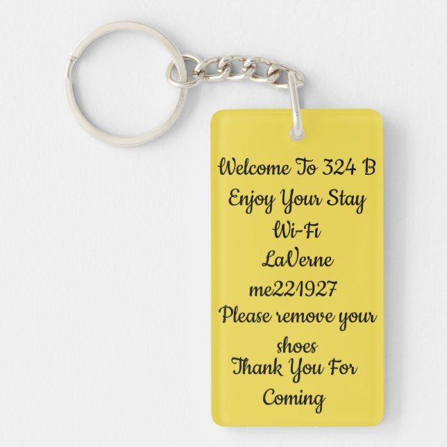 Hôtel ou un indicateur de clé de BNB pour votre (Devant)