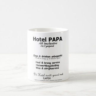 Hotel PAPA beker Kaffeetasse
