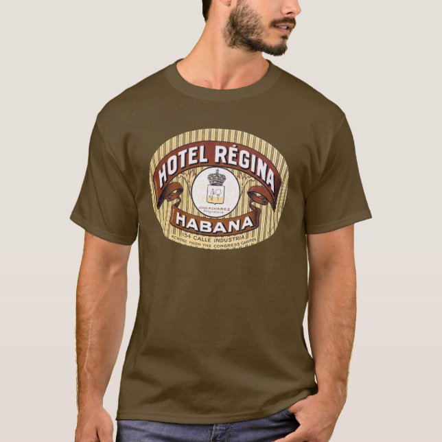 Hotel Regina Habana Kuba T-Shirt (Vorderseite)