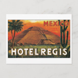 Hotel Regis, Mexiko Postkarte