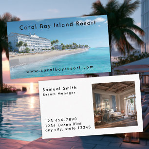 Hotel / Resort am Meer Visitenkarte