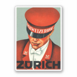 Hotel Schweizerhof Schweiz Aufkleber