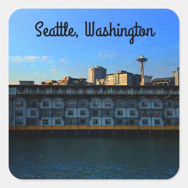 Hôtel Seattle Edgewater #1 Stickers (Devant)