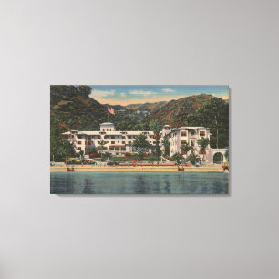 Hotel-St. Catherine in Sankt Catalina, Californi Leinwanddruck