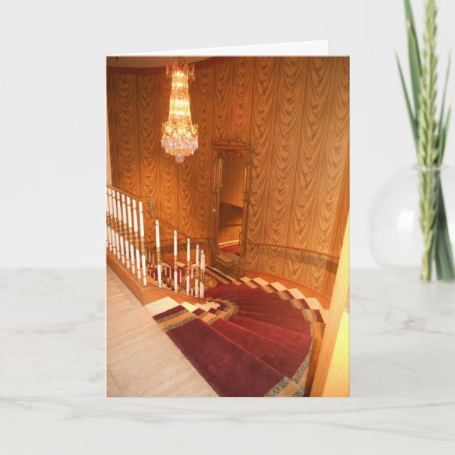 "Hotel St. Paul Treaircase" Geburtskarte Karte (Vorderseite)