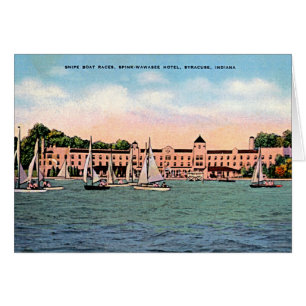 Hotel Syrakus, Indiana Spink auf See Wawasee