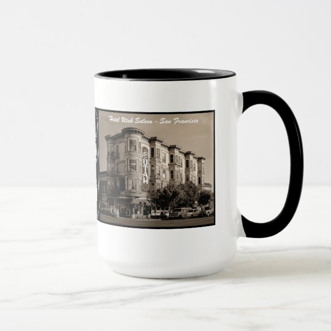 Hotel-Utah-Saal - Kaffee-Rezept-Tasse des Lees Tasse (Rechts)