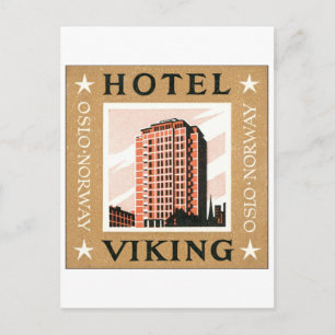 Hotel Viking, Oslo Norwegen Postkarte