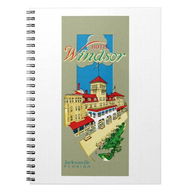 Hotel Windsor Jacksonville Notizblock (Vorderseite)