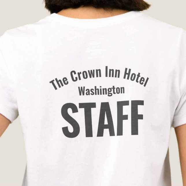 Hotelpersonal Einheitlicher T - Shirt (Von Creator hochgeladen)