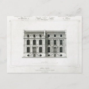 Hotels Prives, 10 & 12 Rue Balzac, Paris Postkarte
