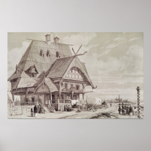 Hotels und Gast-Häuser Poster