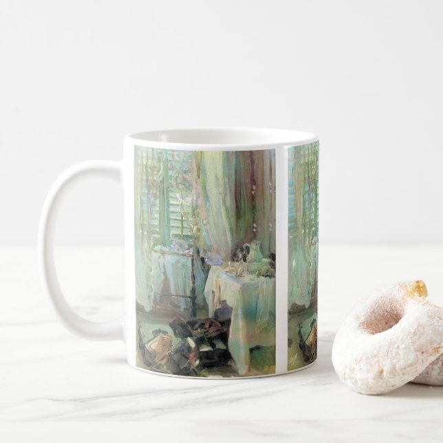 Hotelzimmer von John Singer Sargent Kaffeetasse (Mit Donut)