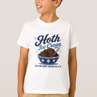 Hoth Eiscreme Dunkle Schokolade Lustig