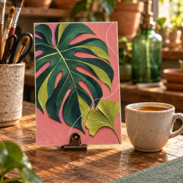 Hothouse Hush Kunstprint Poster (4 x 6 inch unframed semi-gloss print. Flat printed artwork. Styled scene; props not included.)