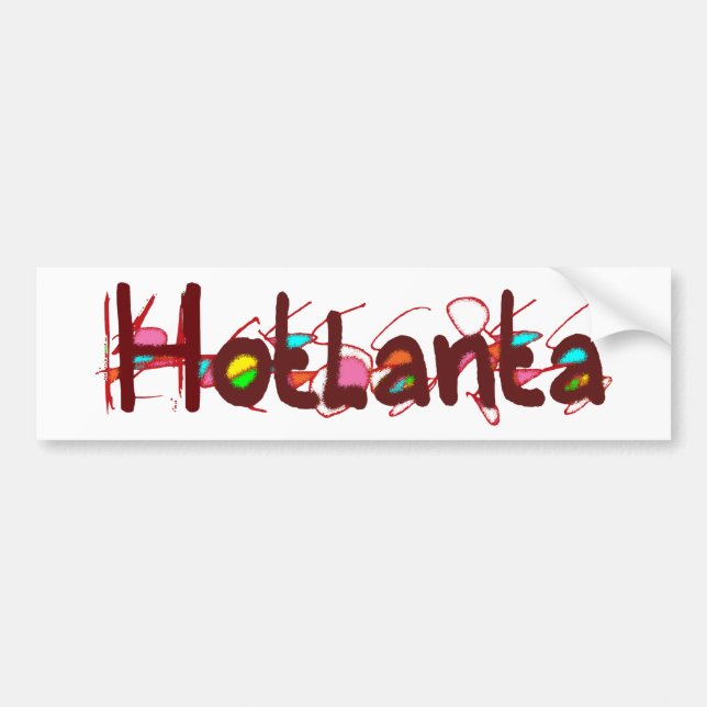 Hotlanta 2 Autoaufkleber (Vorne)