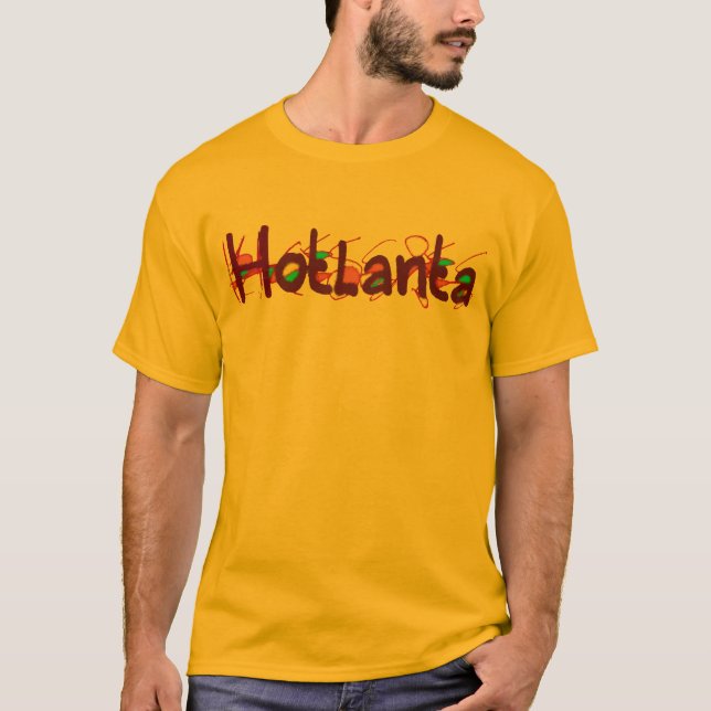 Hotlanta 2 grundlegender T - Shirt (Vorderseite)