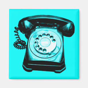 Hotline Cyan Magnet