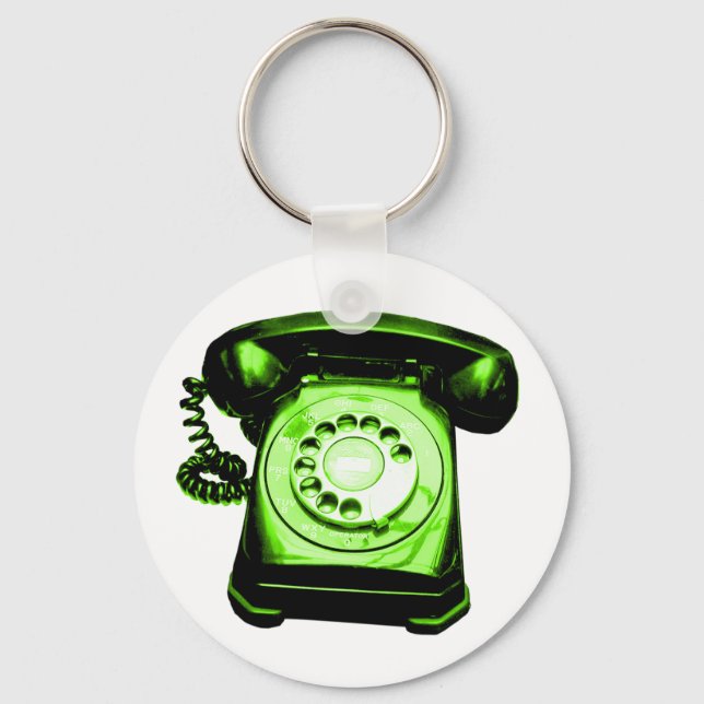 Hotline Green Schlüsselanhänger (Vorderseite)