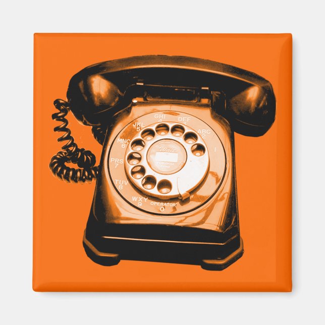 Hotline Orange Magnet (Vorne)